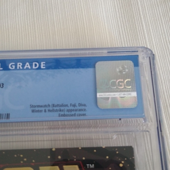 Image Comics Union #1 6/93 9.8 CGC Graded Embossed Cover Holofoil Edition - Picture 5 of 11